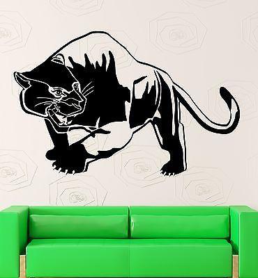 Tiger Panther Wall Stickers Predator Animal Tribal Decor Vinyl Decal Unique Gift (ig2361)