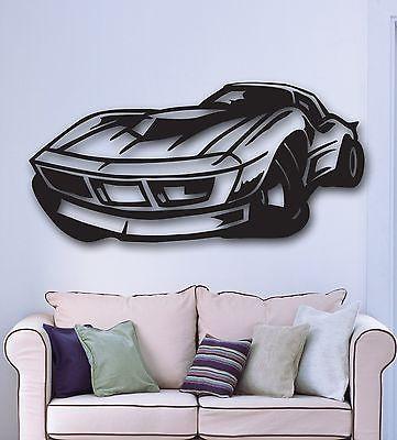 Wall Stickers Vinyl Decal Sports Muscle Car Racing Garage Decor Unique Gift (ig897)