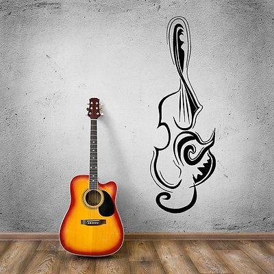 Wall Stickers Vinyl Decal Music Abstract Musical Instruments Room Decor Unique Gift (ig1800)