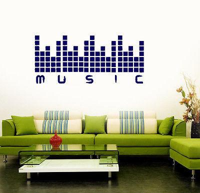 Wall Stickers Vinyl Decal Music Sound Night Club Party Cool Decor Unique Gift (ig1620)