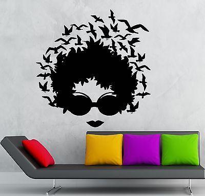 Wall Stickers Vinyl Decal Sexy Girl Hair Abstract Modern Great Decor Unique Gift (ig1782)