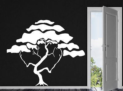 Wall Sticker Vinyl Decal Tree Branch Crown Foliage Cedar Pine Magnolia Unique Gift (n100)