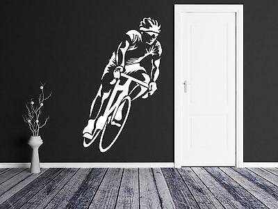 Wall Sticker Vinyl Decal Bicycle Bike Cycle Sport Decor For Living Room Unique Gift (z1118)