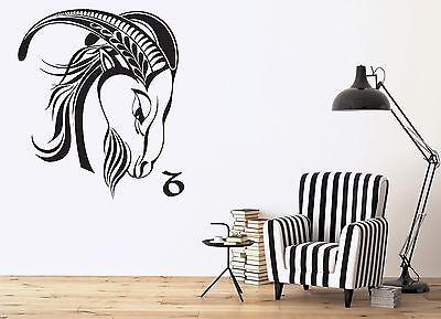 Wall Vinyl Sticker Decal Symbol of Capricorn Horoscope Tenth Unique Gift (n151)