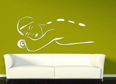 Wall Sticker Vinyl Decal  Women Spa Beauty Salon Massage Decor Unique Gift (n194)