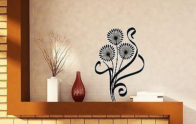 Wall Sticker Vinyl Decol  Dandelion Good Spirit of the Earth Spring Unique Gift (n021)