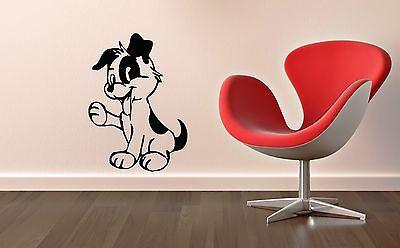 Wall Stickers Vinyl Decal Puppy Dog Nursery Animal For Kids ig1379