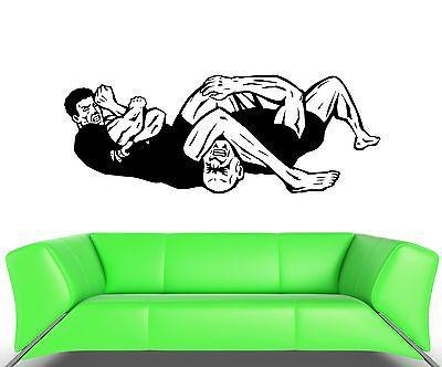 Wall Decal Fight Parterre Armlock Victory Martial Art Vinyl Stickers Unique Gift (ed079)