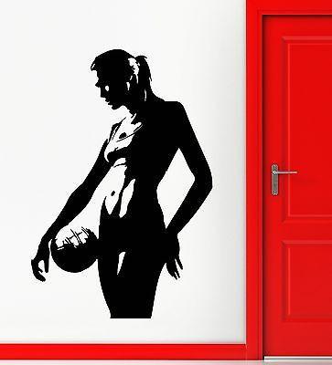 Volleyball Vinyl Decal Silhouette Sexy Girl Sports Wall Stickers Unique Gift (ig2330)