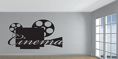 Wall Vinyl Sticker Decal Camera Video Film Hollywood Bollywood Filmservis Unique Gift (n074)