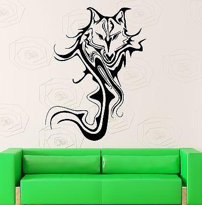 Wall Stickers Vinyl Decal Wolf Animal Abstract Cool Room Decor Unique Gift (ig1805)