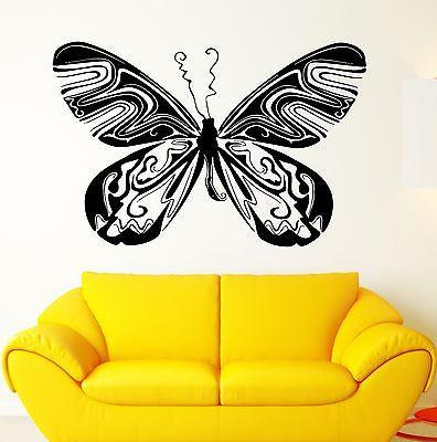 Wall Stickers Vinyl Decal Beautiful Butterfly Decor Living Room Unique Gift (ig1813)