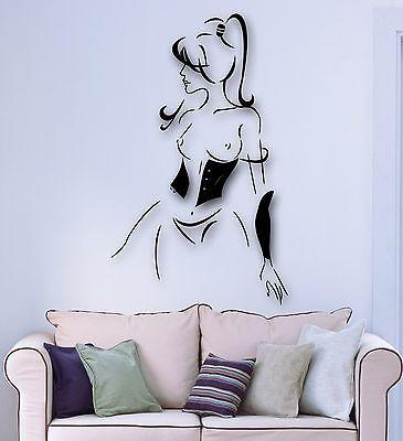 Wall Stickers Vinyl Decal Hot Sexy Girl Lingerie Abstract Decor Unique Gift (ig1779)