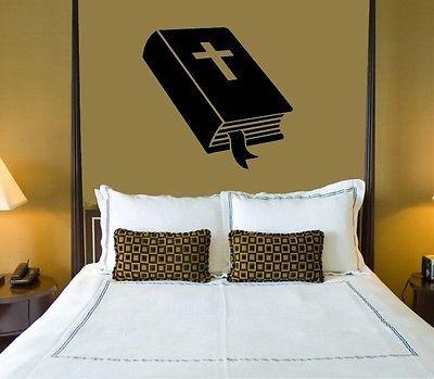 Wall Sticker Vinyl Decal Holy Bible Christianity Religion Piety Unique Gift (ig1142)