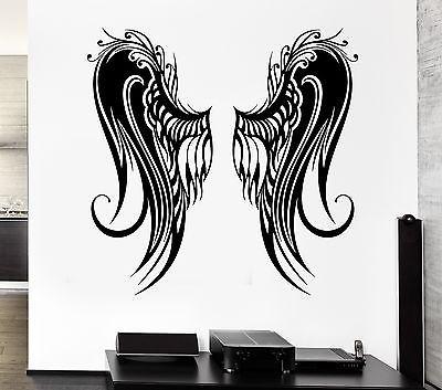 Wall Stickers Angel Wings Bird Flight Coolest Room Decor Vinyl Decal Unique Gift (ig2468)