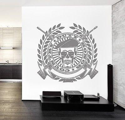 Wall Vinyl Army Soldier Honor Duty Guaranteed Quality Decal Unique Gift (z3461)