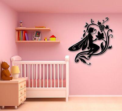 Wall Stickers Vinyl Decal Fairytale Fairy for Kids Children's Room Unique Gift (ig716)