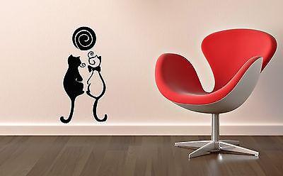 Wall Stickers Vinyl Decal Cute Cat Kitten Animal Pet Unique Gift ig1340