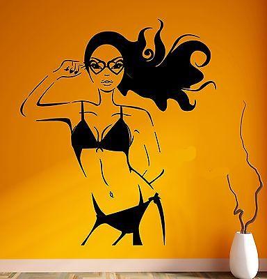 Wall Sticker Vinyl Decal Hot Girl Sexy Lingerie Panties Swimsuit Boobs Wallstickers4you Wall Sticker Vinyl Decal Hot Girl Sexy Lingerie Panties Swimsuit Boobs Wallstickers4you
