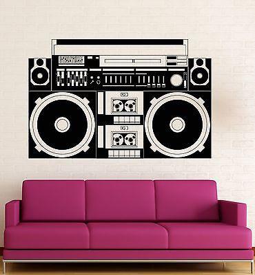 Wall Stickers Vinyl Decal Sound Recorder Music Night Club DJ Party Unique Gift (ig1821)