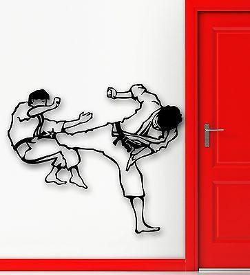 Wall Stickers Vinyl Decal Karate Martial Arts Sports Fight Unique Gift (ig617)