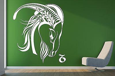 Wall Vinyl Sticker Decal Symbol of Capricorn Horoscope Tenth Unique Gift (n151)