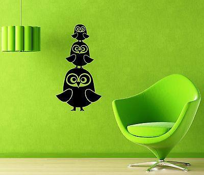 Wall Stickers Vinyl Decal Baby Owl Bird Great Decor Nursery Child Unique Gift (ig954)