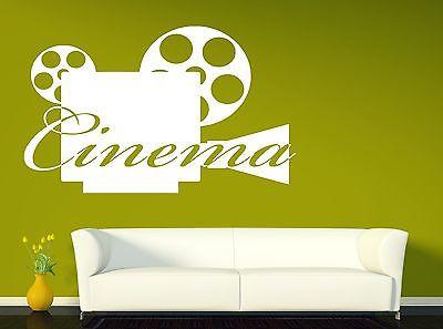 Wall Vinyl Sticker Decal Camera Video Film Hollywood Bollywood Filmservis Unique Gift (n074)