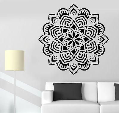 Wall Sticker Mandala Buddha Buddhism Meditation Vinyl Decal Unique Gift (z2922)