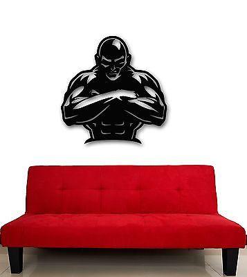 Wall Stickers Vinyl Decal Iron Sport Gym Muscled Bodybuilding Unique Gift (ig770)