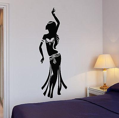 Wall Stickers Belly Dance Relax Arabic Sexy Beautiful Girl Vinyl Decal Unique Gift (ig1553)
