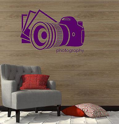 Wall Vinyl Sticker Decal Photo Photography Salon Art Photographer Deco ...