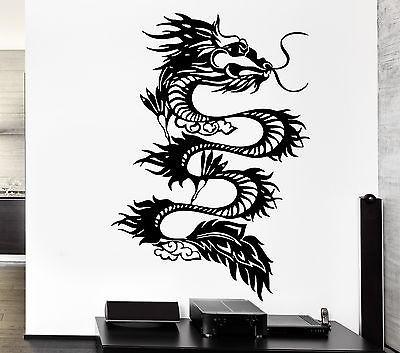 Wall Decal Dragon Myth Fantasy Monster Cool Decor For Children Unique Gift (z2696)
