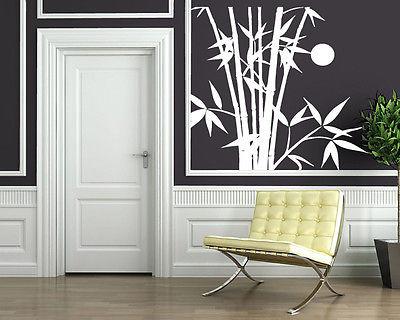 Wall Vinyl Sticker Decor Giant Evergreen Bamboo are Viable Unique Gift (n177)