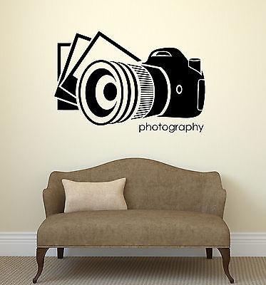 Wall Vinyl Sticker Decal Photo Photography Salon Art Photographer Decor Unique Gift (ig2119)