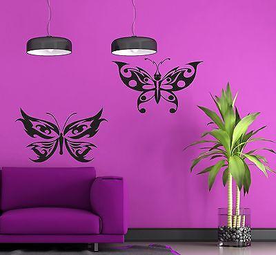 Wall Sticker Vinyl Decal Butterflies Flit Beauty Elegance Wings Unique Gift (n111)