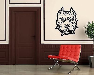 Wall Stickers Vinyl Decal Animal Hound Dog Bulldog Pitbull Pet Unique Gift ig1524