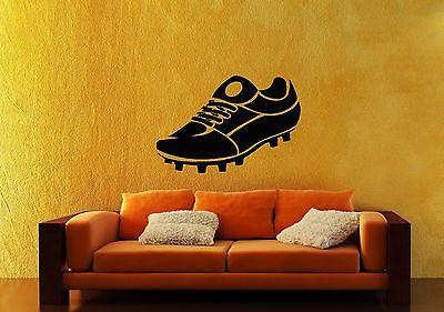 Wall Stickers Vinyl Decal Sports Shoes Cleats Soccer Equipment (ig1002)