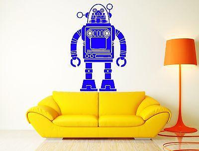 Vinyl Decal Wall Sticker Robot Transformer Pop Art Kids For Living Room Unique Gift (z2615)