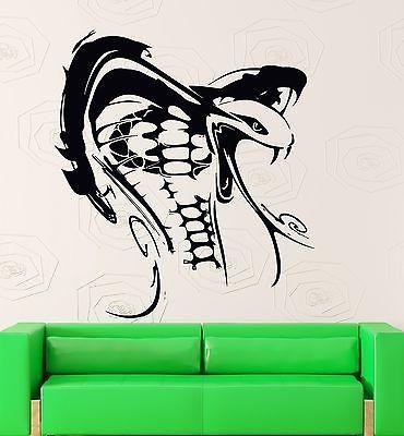 Wall Sticker Vinyl Decal Poisonous Snake Reptile Animal Cobra Unique Gift (ig2102)