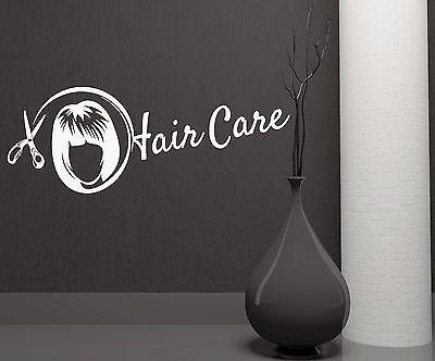 Wall Stickers Hair Care Beauty Salon Spa Barbershop Stylist Vinyl Decal Unique Gift (ig1981)