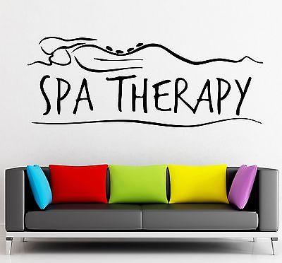 Wall Stickers Vinyl Decal Spa Massage Relax Therapy Girl Health Unique Gift (ig1707)