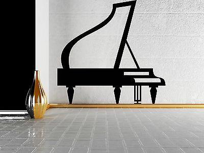 Wall Stickers Vinyl Decal Piano Concert Piano Music Room Art Decor Unique Gift (n076)