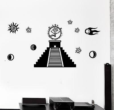 Decal Masons Pyramid Astronaut Symbol Comet Space Mural Vinyl Decal Unique Gift (z3160)