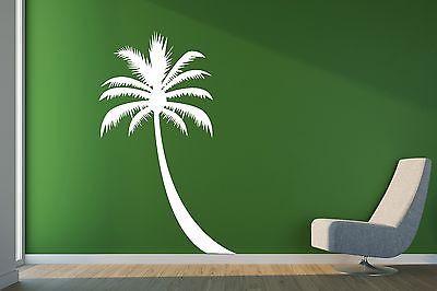 Wall Sticker Banana Coconut Palm Sea Sun Beach Paradise Vinyl Decal Unique Gift (n322)