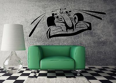 Wall Sticker Vinyl Decal Racing Car Bolid Speed Auto Repair Place Garage Unique Gift (m517)