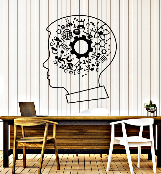 Vinyl Wall Decal School Education Science Chemistry Physics Boy Room Stickers Mural (g1151)