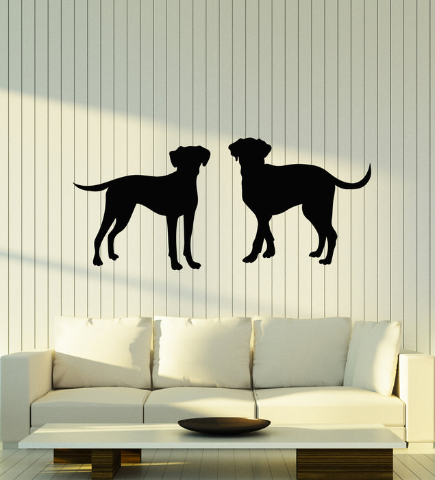 Vinyl Wall Decal Dalmatians Dog Animals Pet Grooming Stickers Mural (g2689)