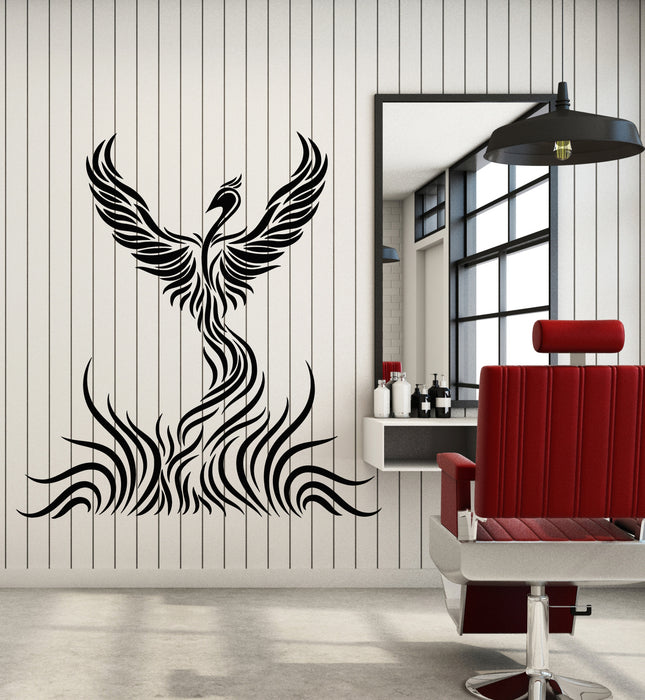 Vinyl Wall Decal Firebird Beautiful Fairytale Big Wings Child Room Stickers Mural (g6552)