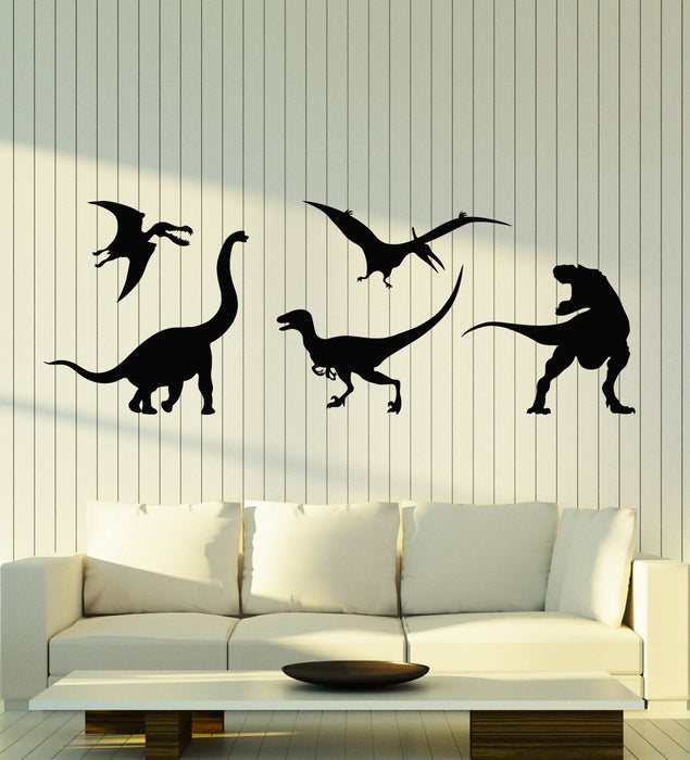 Vinyl Wall Decal Dinosaurs Jurassic Park Dino Children's Room Stickers Mural (g2238)